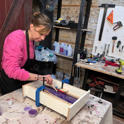 Epoxy River Serving Tray Workshop