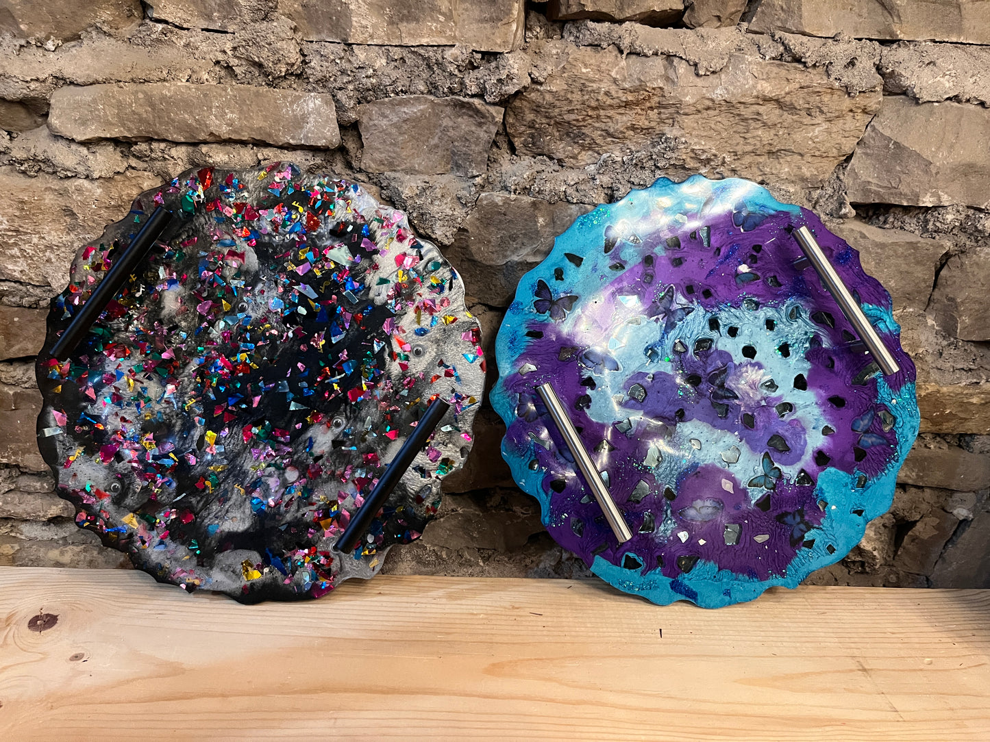 Epoxy Geode Serving Tray Workshop