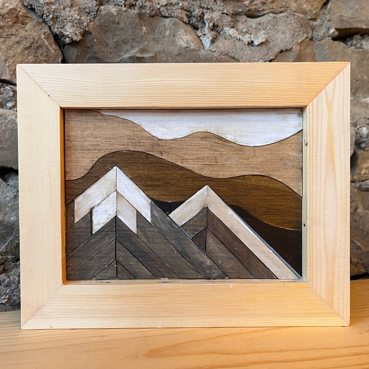 Take & Create Kit: Mountain Art 8"x10"