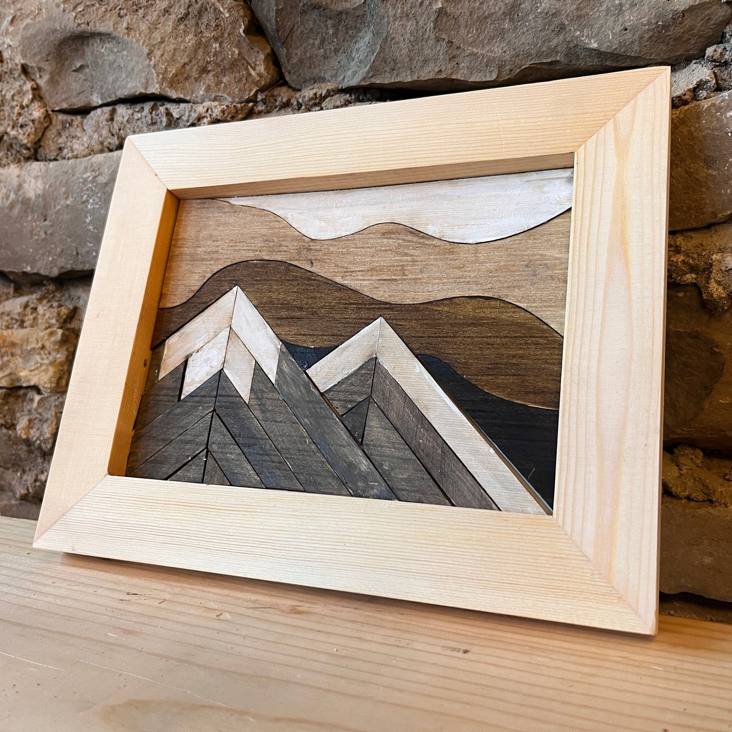 Take & Create Kit: Mountain Art 8"x10"