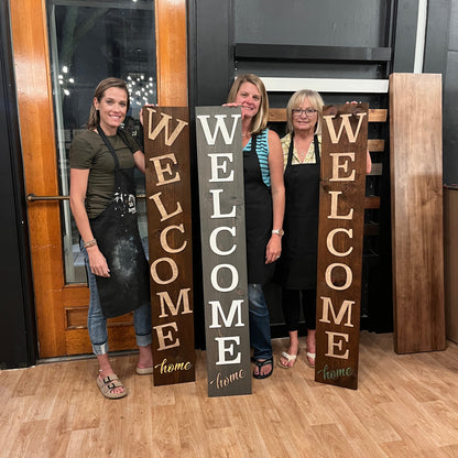 Front Porch Welcome Sign Workshop