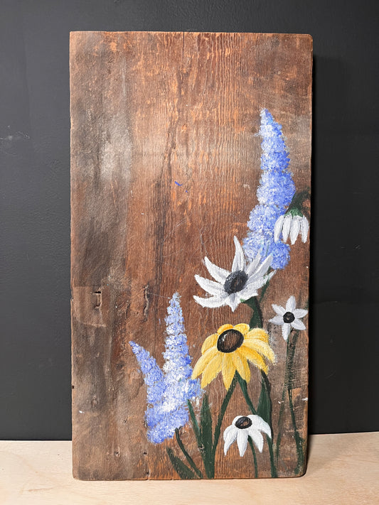 Reclaimed Wooden Floral Decor