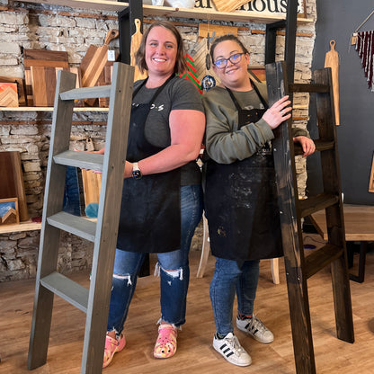 DIY Blanket Ladder Workshop