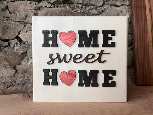 Sign Painting: Home Sweet Home