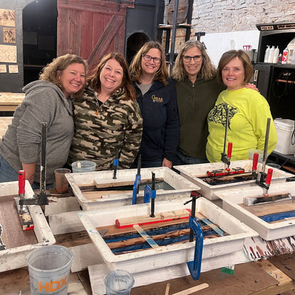 Epoxy River Serving Tray Workshop