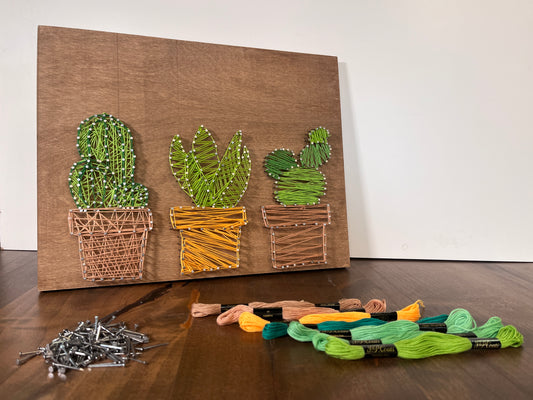 Take + Create Kit: Succulent String Art