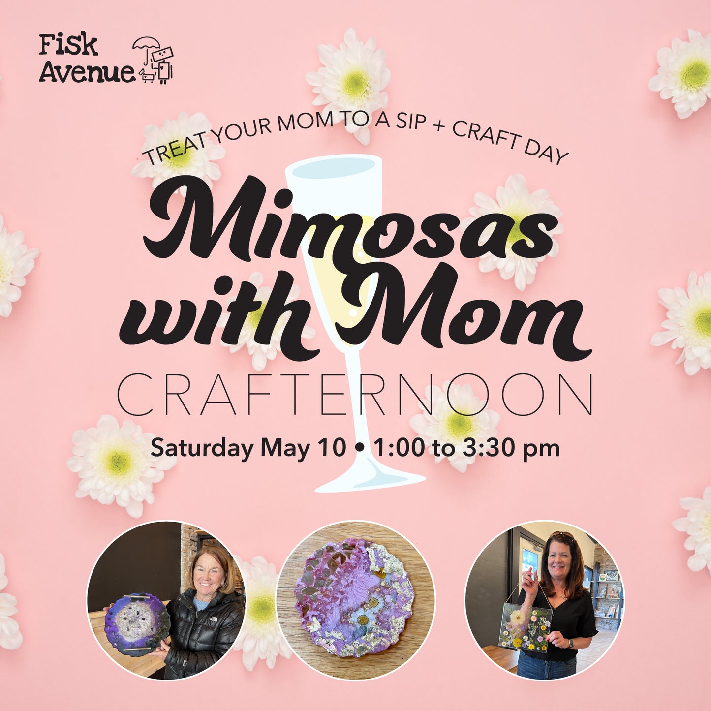 Mimosas with Mom Crafternoon Event