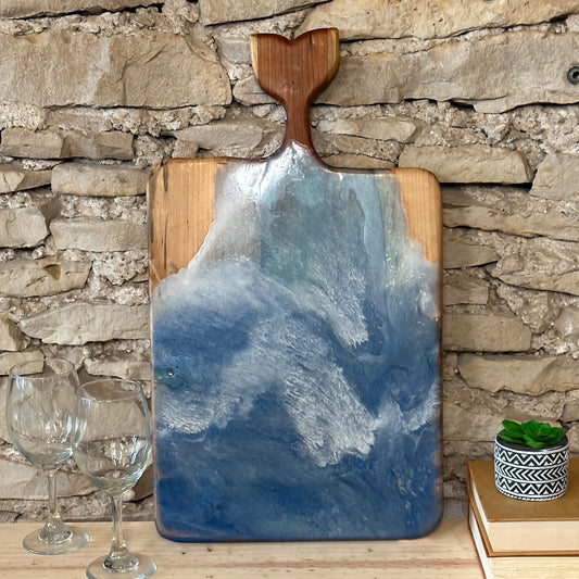 Ocean Pour Fishtail Serving Tray