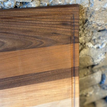 Striped Cutting Board - Drip Edge