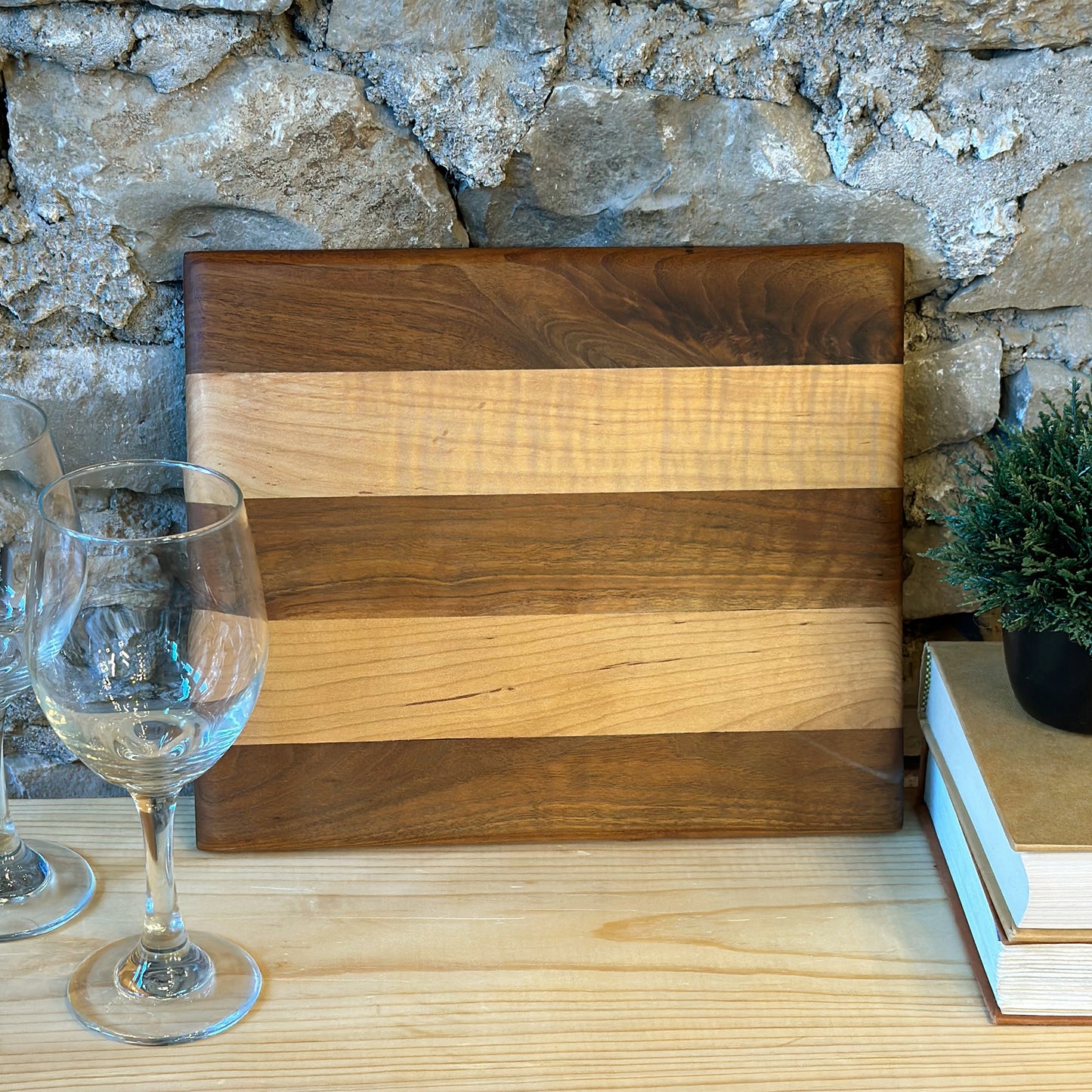 Striped Cutting Board - Small