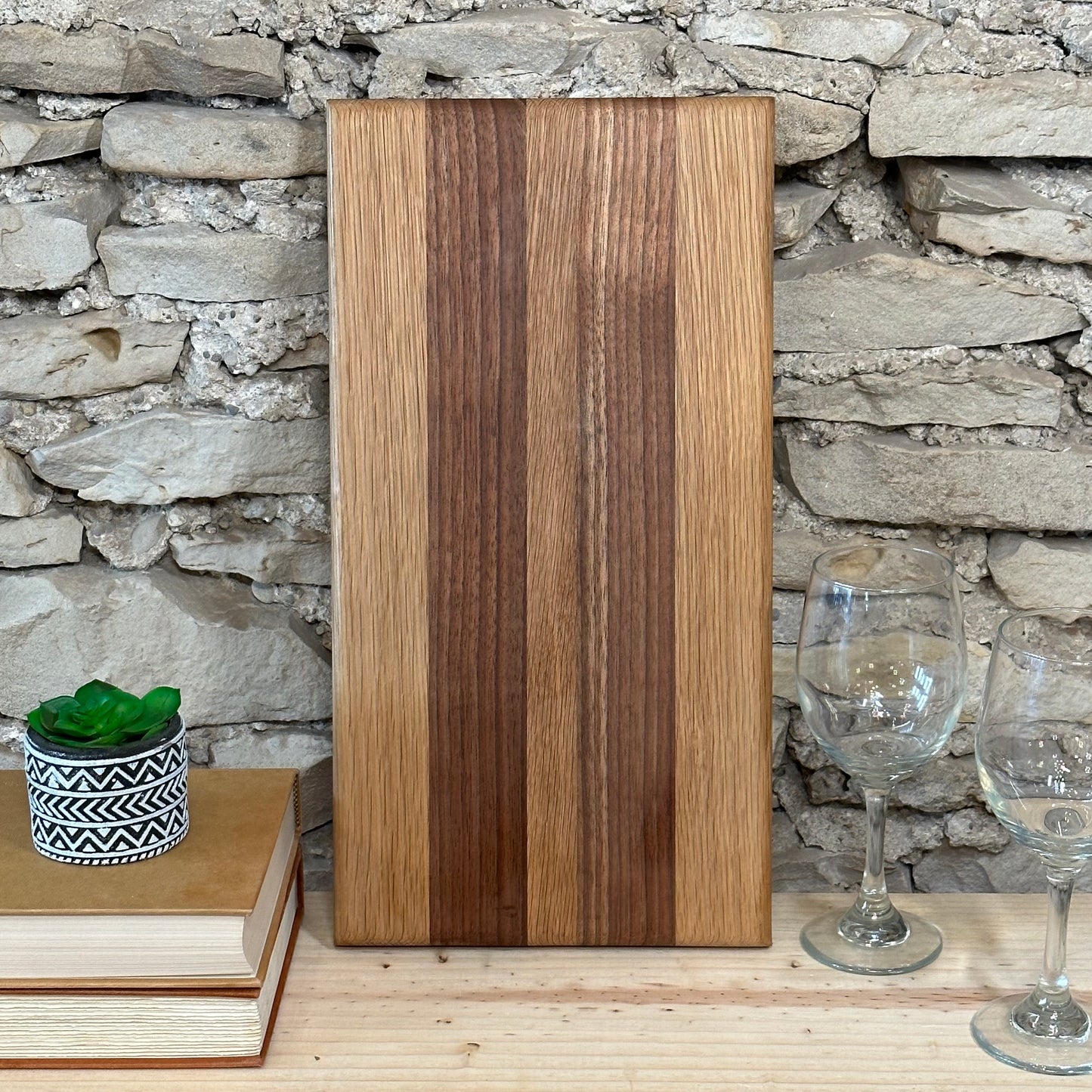 Striped Cutting Board - Large Thin